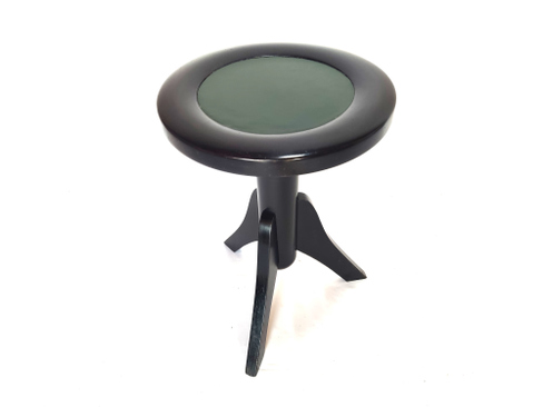 antiker Klavierhocker um 1920 schwarz