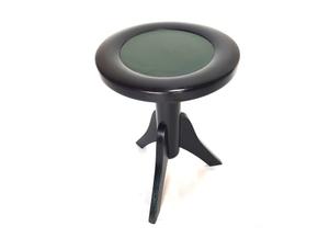 antiker Klavierhocker um 1920 schwarz